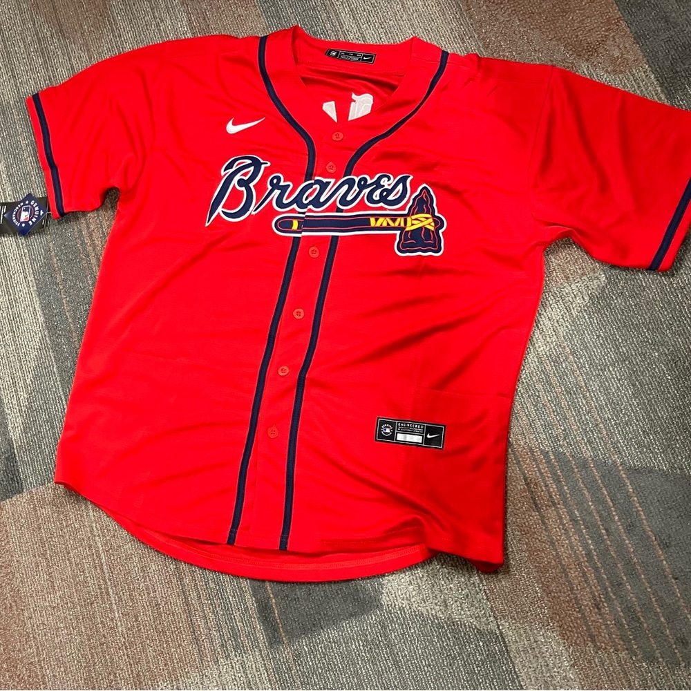 Ronald Acuna Atlanta Braves Replica Jersey 2XL